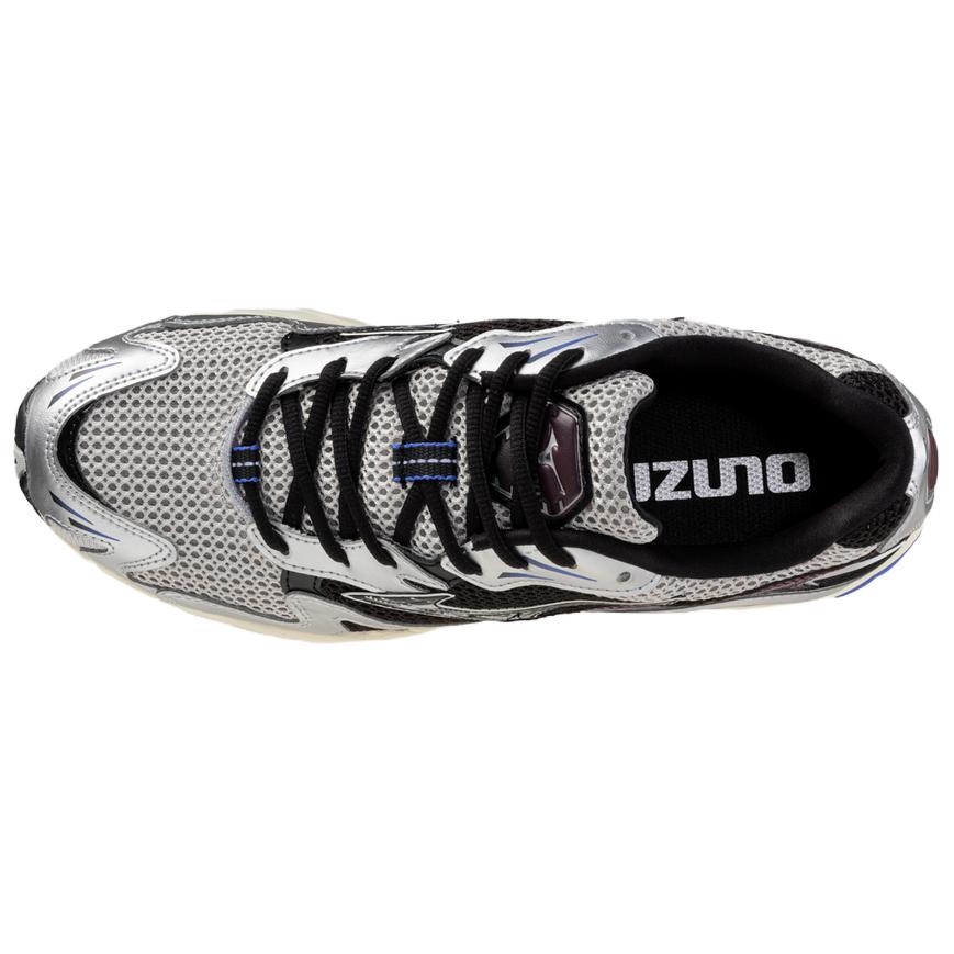 Mizuno Wave Rider 10 Удобные Прочные Легкие Беговые Кроссовки Унисекс Серый Черный D1GA210417