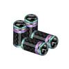 For Volvo ew1For Volvo R Rdesign XC40 C70 V60 V90 AWD T6 D8 T8 4Pcs Carbon Fiber Car Wheel Tire Valve Stem Air Cap Auto Accessories Valve Cap