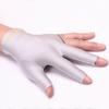 1Pc Spandex Snooker Billiard Cue Gloves Pool Left Hand Open Three Finger Glove