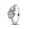 S925 Silver Pink Flower Bee and Bow Women's Ring Fashionable and Versatile Gift for Friends 2026