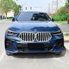 Для BMW X6 G06 2019-2025 M Sport Накладка на противотуманную фару Бампер Молдинг Бровь Веко Декор из углеродного волокна Хром