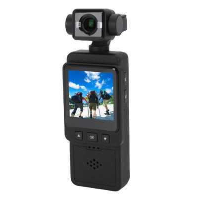 Ручная камера 1,6-дюймовый дисплей 1080P HD Перезаряжаемая Wi-Fi 3-осевая стабилизация Портативный видеорегистратор с приложением
