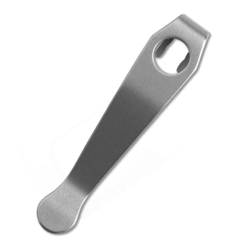 Titanium Knife Clip for Para 3 Perfect for Hiking Camping and Outdoor Activities 1 PCS