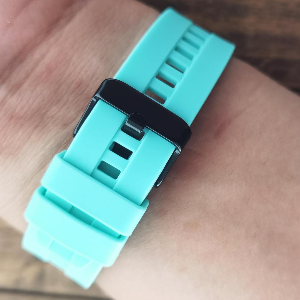 Ремешок для часов Ocdin 20 мм для Omega и Moon Силиконовый Унисекс Polar X, Swatch, Speedmaster, Swatch, Легко заменяемый ремешок, (20мм, легкий)