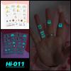 Little Sexy Cute Tattoo for Women Glowing Dark Taty Waterproof Fake Tatoo Luminous Tattoo Stickers Body Art Cartoon Tattoo