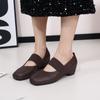 Fashion Retro Mary Jane 2025 New Autumn and Summer French Temperament Soft Sole Shallow Shoes