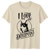 I Love My DoberUnisex Dog Graphic TShirt Cute Dog Breed Tee