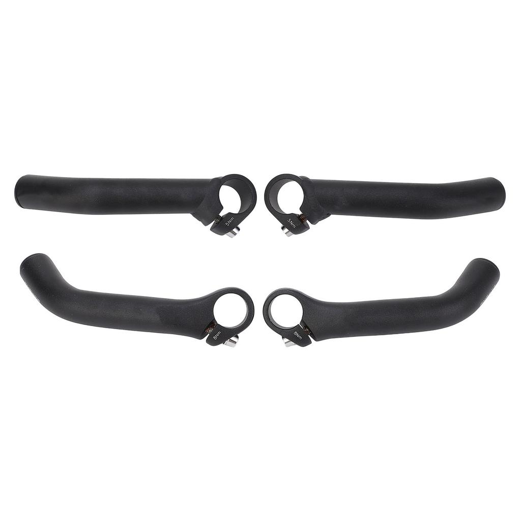 Bike Handlebar End Aluminum Alloy Labor Saving Lightweight Comfortable Grip Bike Horn Bar Extender E