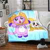 1Pc Boxy Friends Picnic Party Blanket For Couch Bed Plush Cozy Fuzzy Blanket Super Soft Warm Blankets For Fall And Winter 091824