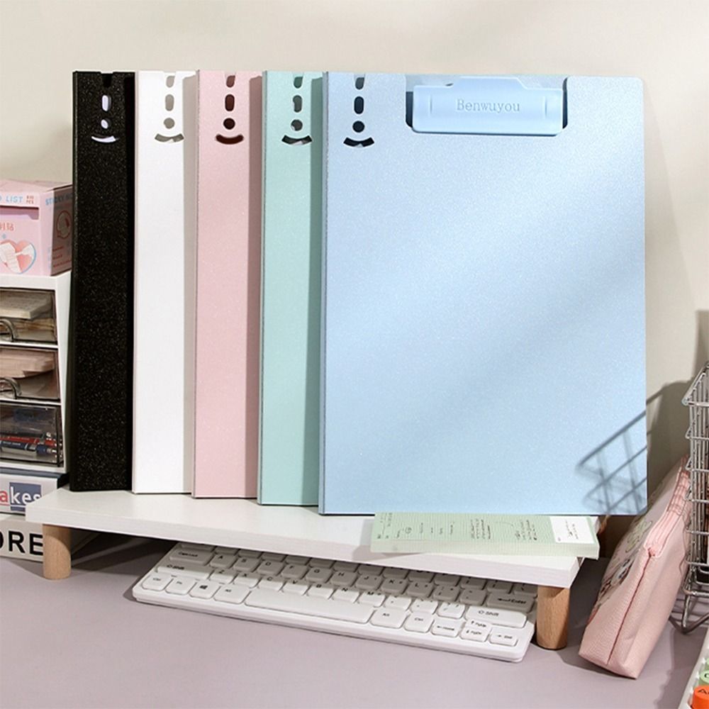 Foldable Clipboard 2-in-1 Writing Pad New File Folder Students