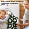 Bath Mat Anti-slip Bathroom Rug Super Soft Quick Dry Water Absorption Ultra-thick Laundry Mat Room Decoration