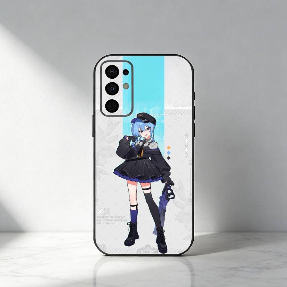 Virtual Live Hoshimachi Suisei Holo Phone Case For Samsung S25,S24,S21,S22,S23,S30,Ultra,S20,Plus,Fe,Note,5G Black Cover