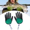 Перчатки для рыбалки нескользящие, устойчивые к проколам, с крючком для работы на открытом воздухе