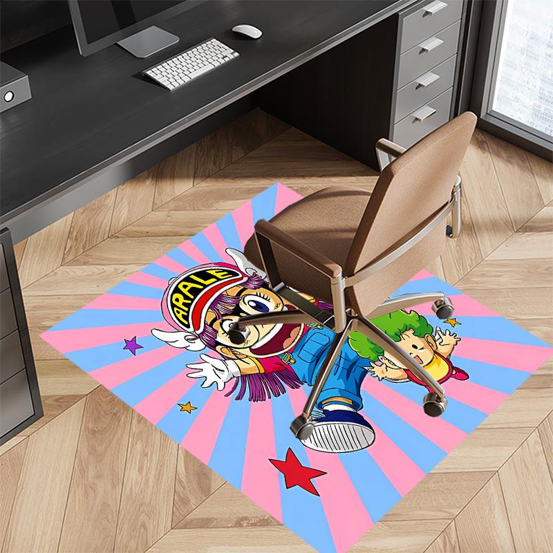 Arale Norimaki Printed Absorbent Washable Carpet, Non-Slip Bathroom Mats, Kitchen Rugs, Yoga Mat,Living Room Entrance, Camping Picnic Rugs