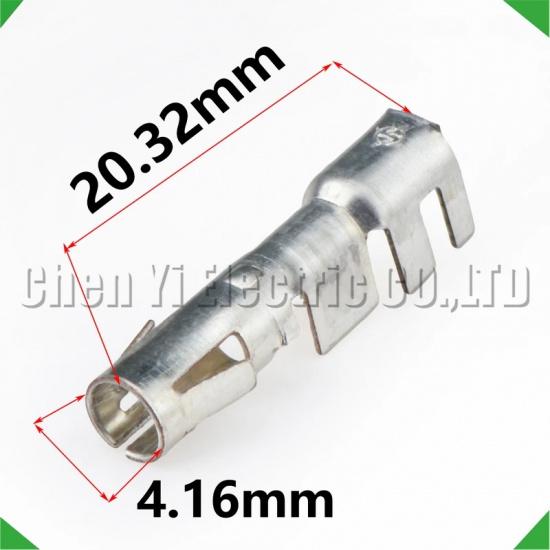 50 Pcs 2.5 mm Male or Female wire Crimp P For 925713-1 925714-1 Sheath Automotive Connectors Wire harness Plug