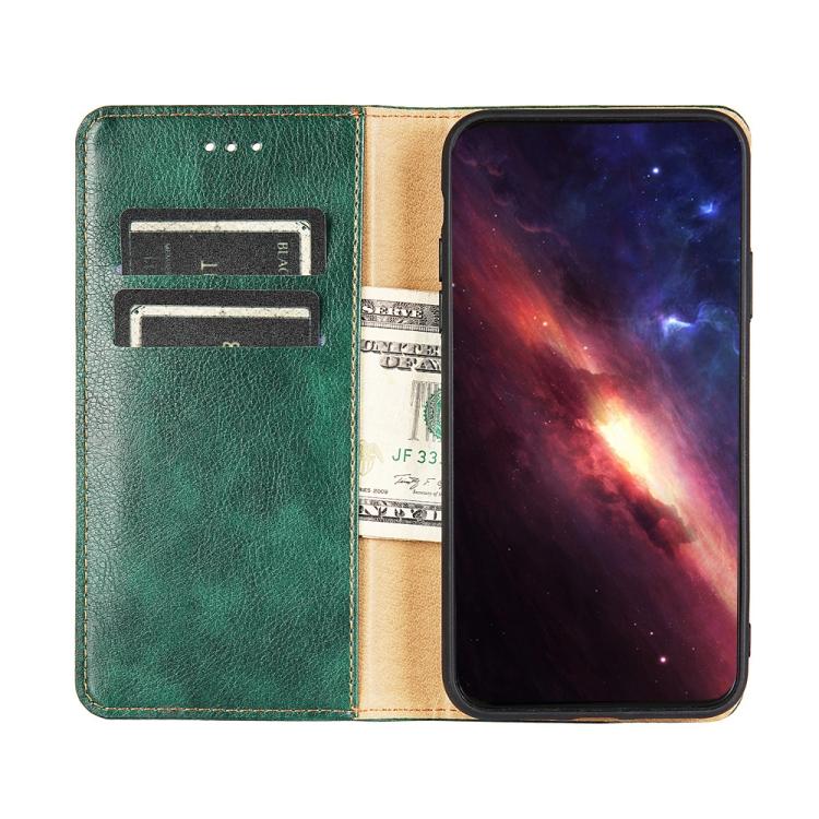 For Motorola Moto G Stylus 5G 2022 Pure Color Magnetic Leather Phone Case
