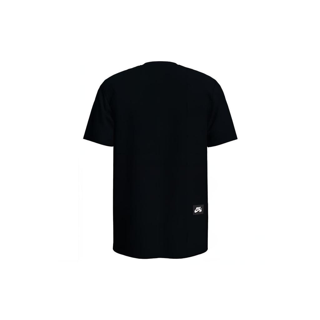 Nike Футболки Мужские Черные С Круглым Вырезом Умеренный Прямой Крой CU0313-010