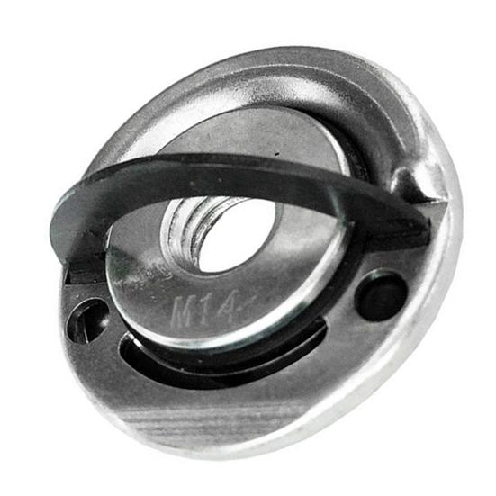 Углошлифовальная машина Фланцевая стопорная гайка Резьбовая угловая шлифовальная машина Фланцевая гайка Быстросменная портативная стопорная пластина Патрон Гайка Запасная часть