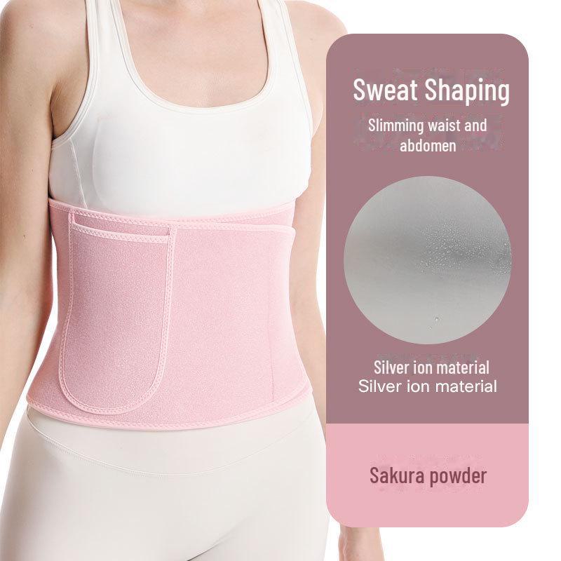 Women's Sweat-Proof Fitness Belt for Running, Sports & Yoga – TikTok Inspired Belly Slimming Accessory