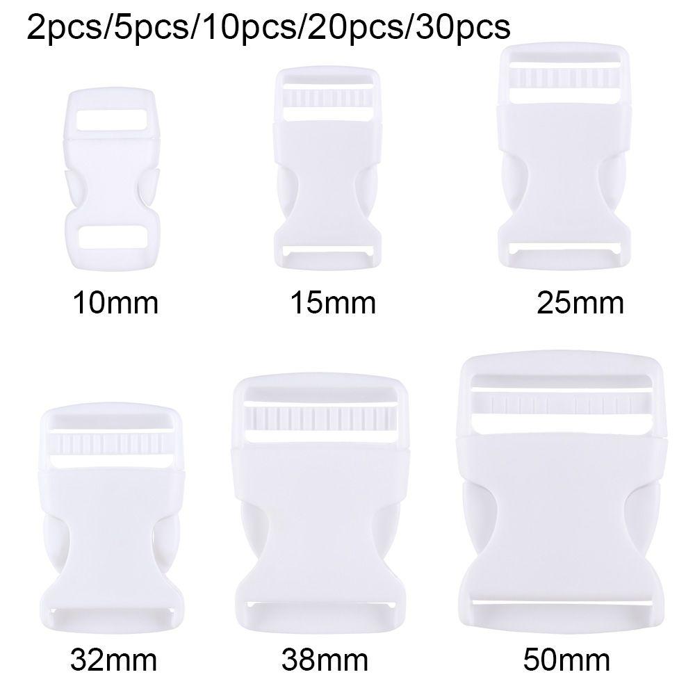 Bag Strap Webbing Side Release Buckles Curved Buckle Backpack Belt Parts Paracord Bracelet Lock