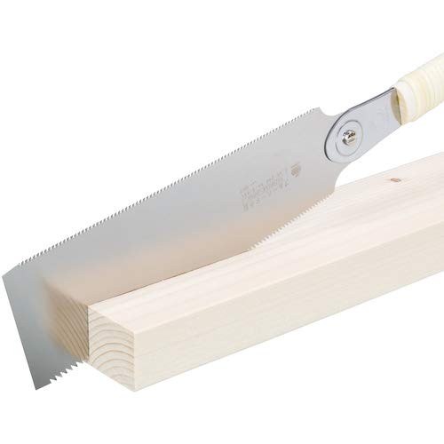 Razorsaw (Razorsaw) Double-Edged Saw by Seiun, Blue Hard, 240mm, Small Grain, Wisteria-Wrapped Handle, Body 651