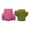 Cactus Shape Pen Holder Silicone Molds Table Ornament Mould Plasters Making Tool Succulent Planter Mold Easy To Clean