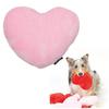 Heart Dog Toy Pet Toy with Whistle Makes Sound Playing Stress Relief Playing Together Dog Toy Red Pink Valentine Lifelike [Official LIFELIKE] (Pink,