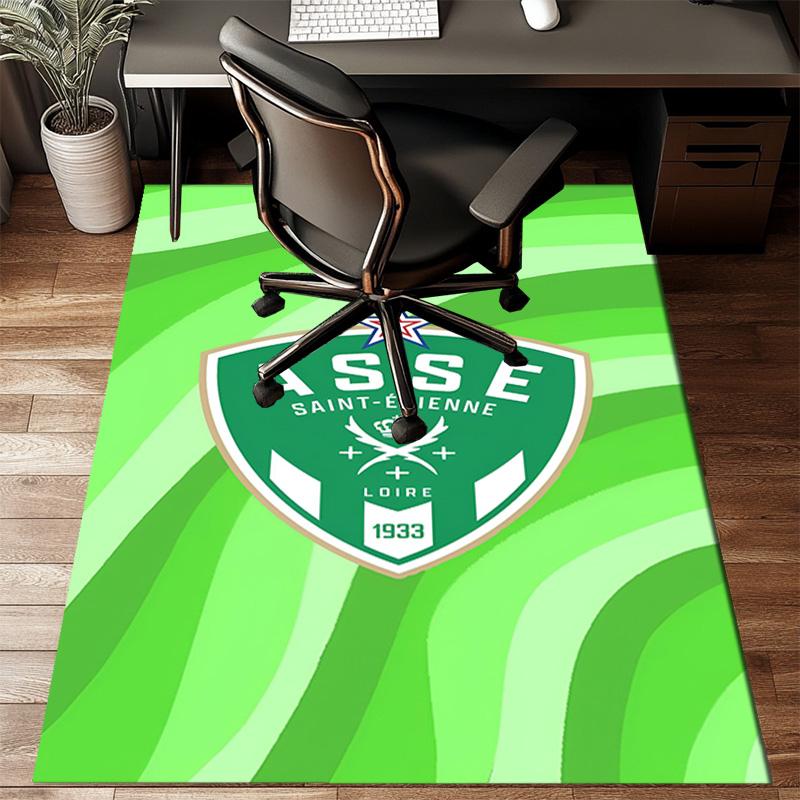 Коврик для пола Asse Saint-etienne Crest Rug для офиса, спальни, гостиной, декор комнаты, подарки фанатам, Рождество