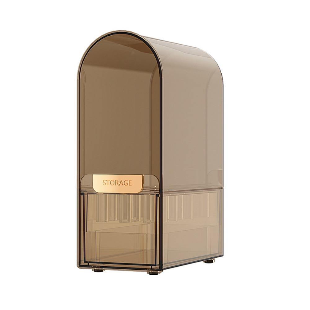 Transparent Jewelry Display Rack Dustproof Lipstick Box Acrylic Cosmetics Storage Box for Home