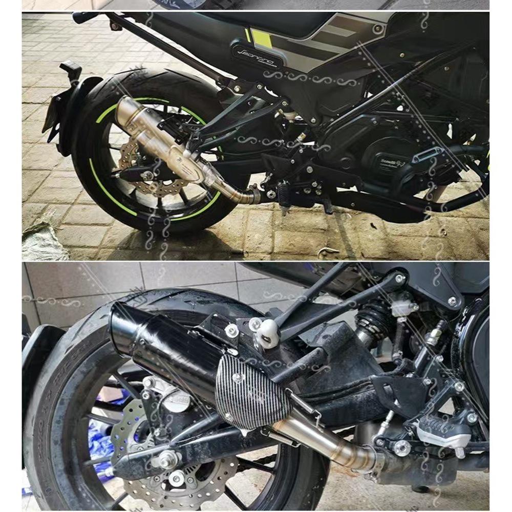 Хвостовая труба выхлопной системы мотоцикла для Benelli Leoncino 250 и 502c