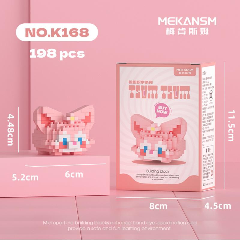 Мини строительные блоки Disney Sanrio, фигурки аниме, бриллиантовые кубики, Микки Маус, Минни Маус, Дональд Дак, Хелло Китти, DIY игрушки, подарки на фестиваль