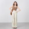 Tie-dye Linen Wide-leg Pants Summer New Cotton and Linen Casual Pants Thin High-waisted Straight Yamamoto Long Pants