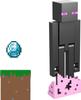 Mattel Аксессуар для фигурки Minecraft, Коллекционный пиксельный дизайн масштаба Мэй и Сет, Игрушка 3,25 дюйма, (Персонажи Различаются)
