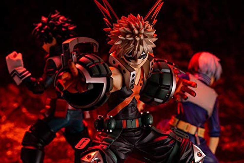 Juya ARTFX J My Hero Academia Katsuki Bakugou масштабная ПВХ окрашенная готовая фигурка PP790 1/8