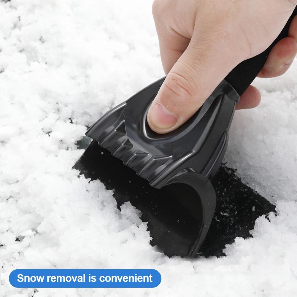 Car Windshield Snow Shovel Snow Scraper Defrosting Scraper For Ice Scraper For Winter Car Glass Squeegee Snow Maintenance Tool