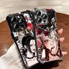 Мягкий чехол для телефона с изображением Наны Осаки из аниме для iPhone 15 16 17 Air 14 Pro Max 16E Plus 13 12 Mini, с покрытием, противоударный Fundas