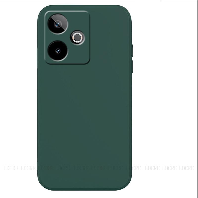 Для Realme GT 7T Чехол Крышка OPPO Realme GT 7T 7 Capa Новый Бампер для Телефона Задняя Оригинальный Жидкий Силикон ТПУ Мягкий Fundas Realme GT 7T