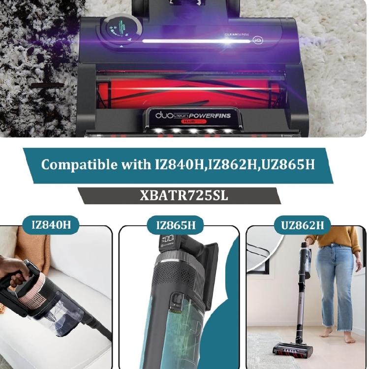 Аккумулятор XBATR725SL 2350 мАч 25,2 В для беспроводного пылесоса IZ862H UZ865H IZ840H IZ862HC UZ865HCCO Замена