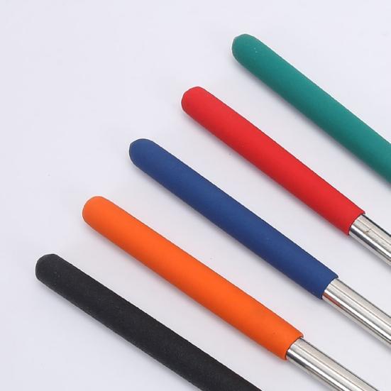 1,2/1,6 м телескопический флагшток для туристического гида с нескользящей ручкой, прочный, из нержавеющей стали, выдвижной, указательный баннер для учителя, переносной флагшток