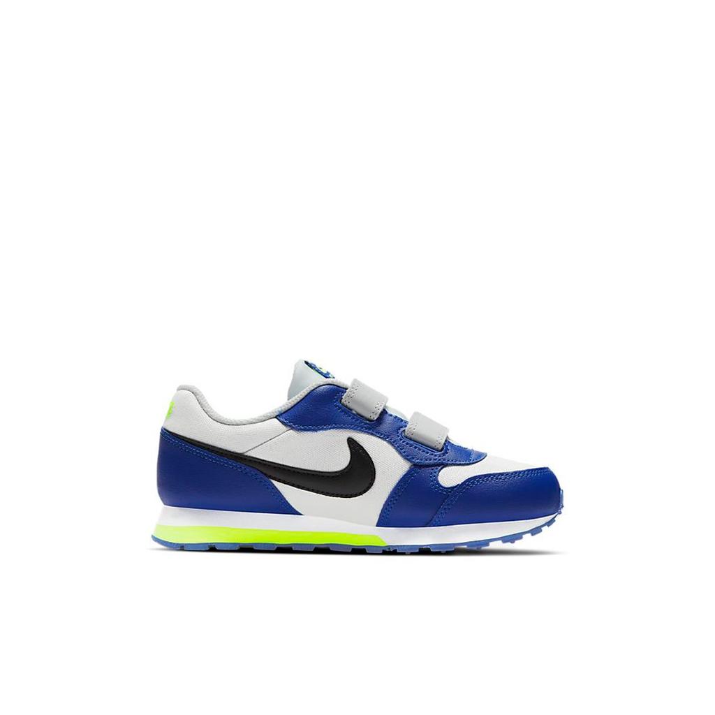 Кроссовки (BP)Nike MD Runner 2 White/Black/Blue 807317-021