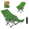 TOUKAWA Outdoor Folding Camping Chair with Storage 3 Adjustable Perfect for and More Chair, Reclining, Bag, Positions, Compact, Ergonomic, Picnics,