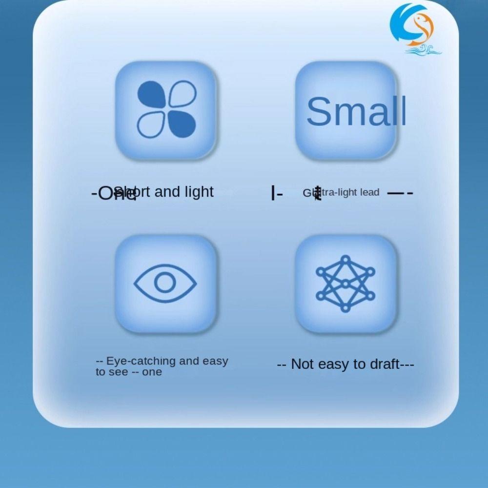 Nanomaterials Fishing Rock Float Superfine Buoy New Streams Floaters  Ice Fishing Accessory