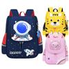 School Bags Child Pink Unicorn Nylon Printing Backpack Kindergarten Student Cartoons Cute Kid Schoolbag Waterproof