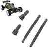 Rear CVD Drive Shaft Dogbone Set Steel Construction Efficient for SCY16101 16102 16103 16201 1/16 RC Car