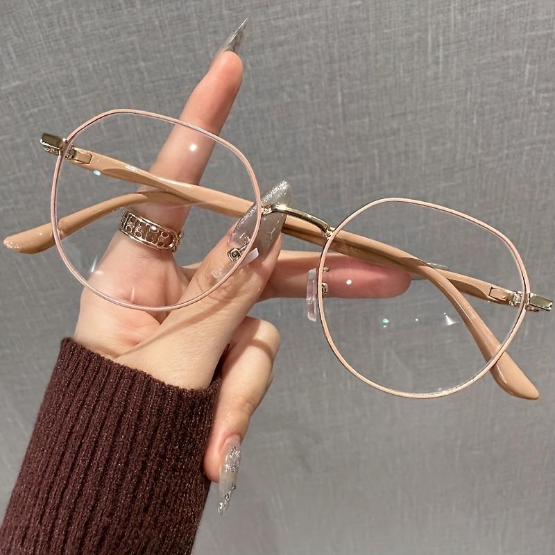 Сверхлегкие очки с круглой оправой, защищающие от синего света, подходят для всех форм лица