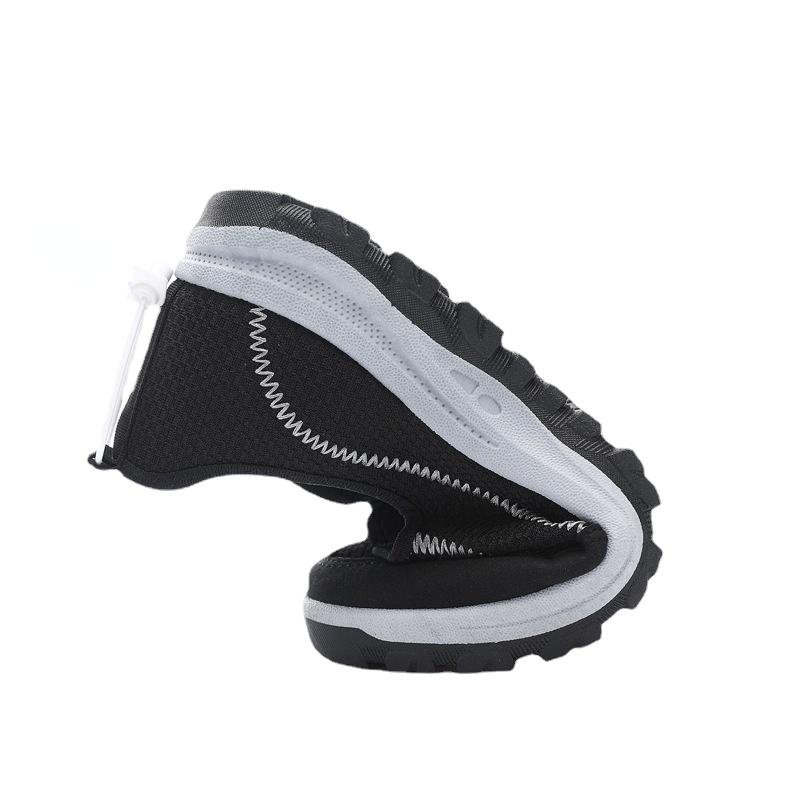 Мужская обувь, сетчатая тканая дышащая повседневная спортивная обувь, удобная обувь без шнуровки, повседневная обувь, мужская обувь с защитой от запаха, мужская обувь