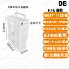 Компьютер M-ATX   D5D6D8D9 Металлический A4 Mini itx Ядро Дисплей Маленький Корпус Маленький 1U Блок Питания Портативный Маленький Корпус K66