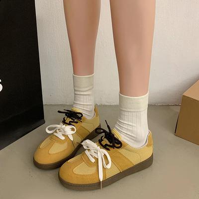 Мода Женская обувь 2024 Бренд Шнуровка Женские вулканизированные туфли Мода Сетка Женские повседневные туфли Горячая распродажа Круглый носок Классические кроссовки