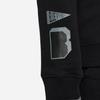 Nike Толстовка с принтом и капюшоном, спортивная, с длинным рукавом, детская, черная DQ8819-010