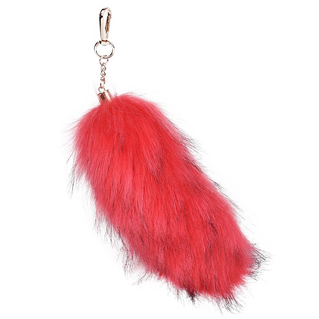 Модный брелок с имитацией лисьего волоса, хвоста, сумки, кулона, ювелирных изделий, плюшевых комиксов, шоу, реквизита для выступлений COS, фабрики